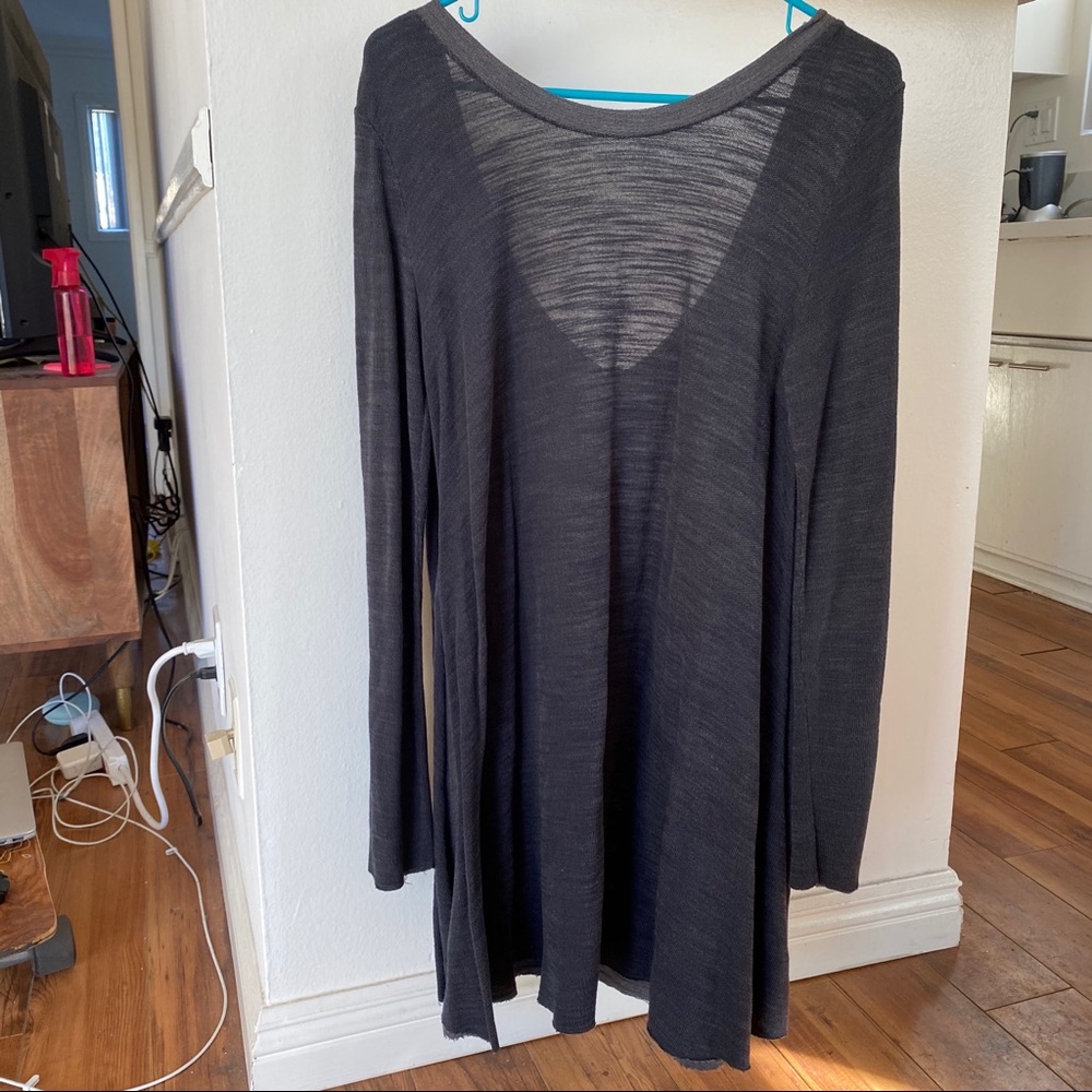 Free People Oversized Shirt